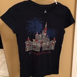 Brand new Disney girls 4th of July Disneyland tee